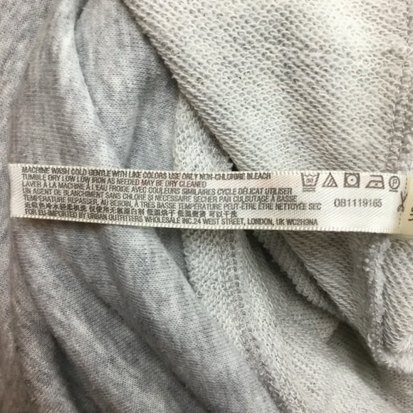 Anthropologie Gray Peplum Sweatshirt - Picture 10 of 13